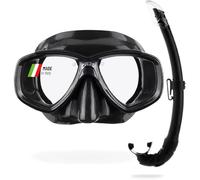 CRESSI Perla - Maschera Singola Perla o Combo Set Maschera Perl Snorkel Mexico per Immersioni e Snorkeling, Taglia Unica, Adulti
