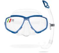 CRESSI Perla - Maschera Singola Perla o Combo Set Maschera Perl Snorkel Mexico per Immersioni e Snorkeling, Taglia Unica, Adulti