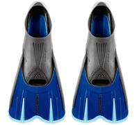 Cressi Pinne da Nuoto Corte Leggere per Adulti, con Comoda Tasca per i Piedi autoregolabile, perfette per Viaggiare, Agua Short: Made in Italy