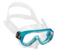 Cressi Piumetta Kid Maschera Subacquea per Bambini, Trasparente/Acquamarina, 3-6 anni