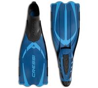 Cressi Pluma Fins, Pinne di Alta Qualita per Immersioni, Apnea, Snorkeling Unisex Adulto, Blu/Azzurro, 41/42 EU