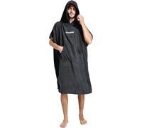 CRESSI Poncho Robe Black L/XL (92x118 cm) - Accappatoio Poncho Protettivo Multiuso, Nero, L/XL, Unisex