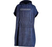 Cressi Poncho Robe, Indumento/Mantello Protettivo Multiuso Uomo, Blu Navy, M/L 85/110 cm