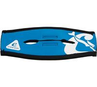 Cressi Pony Tail Neo Mask Strap Cover, Copricinghiolo in Neoprene per Maschere Immersione e Snorkeling Unisex Adulto, Blu/Bianco, Taglia Unica