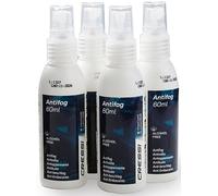 CRESSI Premium Anti Fog Spray 4 Pack 60ml - Anti Fog Spray per Maschere Sub e Occhialini Nuoto, Trasparente, 240 ml (4 Confezioni da 60 ml), Adulto Unisex
