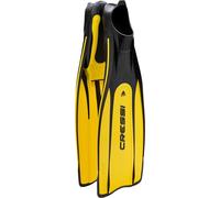 Cressi Pro Star Fins Pinne Alta Resa per Immersione, Apnea e Snorkeling, Nero/Giallo, 39/40