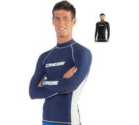 Cressi Rash Guard Maglietta Manica Lunga Uomo - Blu