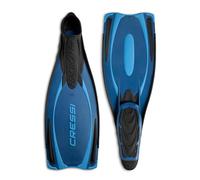 Cressi Reaction Pro Fins Pinne per Immersione, Apnea e Snorkeling, Multicolore (Blu/Azzurro), 44/45