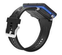 Cressi Rectangular Big Screen Dive Computer Band Black - Cinturino Originale per Computer Sub Raffaello, Nero, Taglia Unica, Unisex