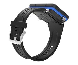 Cressi Rectangular Big Screen Dive Computer Band Black - Cinturino Originale per Computer Sub Raffaello, Nero, Taglia Unica, Unisex