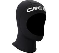 Cressi Cappuccio Resilient Hood – Neoprene bifoderato 3mm Nero Unisex 2XL