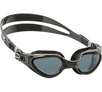 Cressi Right, Occhialini da Nuoto Unisex Adulto, Nero/Lenti fumé, Taglia Unica