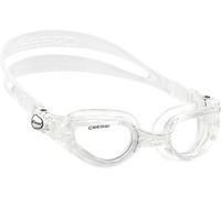 Cressi Right Occhialini Professionali da Nuoto Anti Fog, Antigraffio, Anti UV, Trasparente/Lenti Chiare