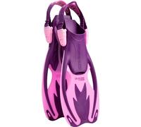 Cressi Rocks, Pinne Snorkeling Unisex Bambini, Rosa/Lilla, S/M
