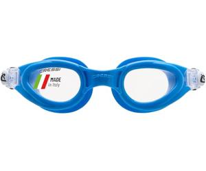 CRESSI Rocks Kid Goggles Blue/Blue - Occhialini Perfetti per Il Nuoto, Piscina e Snorkeling ideali per Bambini e Ragazzi 7/15 Anni, Blu/Lente Chiara