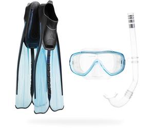 Cressi Rondinella Bag - Set Pinne, Maschera, Snorkel - per Adulti e Bambini