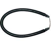 Cressi S45 Plus-Line Wishbone, Elastico Circolare per Pesca Unisex-Adulto, Nero, 480 mm