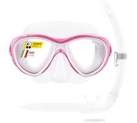 Set Cressi Samoa + Mexico bianco rosa