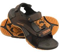 Cressi , Sandali Sport Acquatici Unisex Adulto, Marrone Arancio, 46 EU