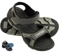 Cressi , Sandali Sport Acquatici Unisex Adulto, Nero Grigio, 46 EU