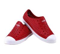 Cressi Scarpette Mare Bambino Scogli e Piscina, Rosso/Bianco, 34