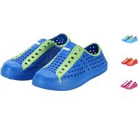 Cressi Scarpette Mare Scogli e Piscina per Adulti e Bambini, Blu Royal/Kiwi, 24