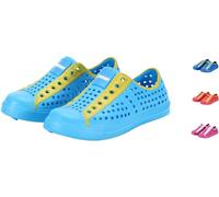 Cressi Scarpette Mare Scogli e Piscina per Adulti e Bambini, Sky/Giallo, 32