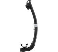 CRESSI Seal Dry Snorkel Black/Black - Tubo Snorkel Dry Dotato di Innovativo Sistema a Celle Chiuse, Ideale per Immersioni Apnea e Snorkeling, Nero/Nero, Taglia Unica Unisex