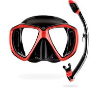 Cressi Set Ranger & Dry - High-quality Snorkel Set for Adults, Mask and Snorkel in Practical Case