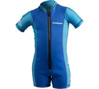 Cressi Shorty Kid - Muta Shorty per Bambini in Neoprene Ultra Stretch 1.5/2mm, Maniche Corte, S (2 Anni), Blu/Azzurro