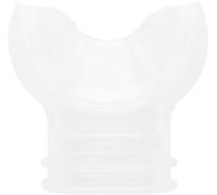 CRESSI Comfobite Clear, Boccaglio Ortodontico Erogatore Standard in Silicone Unisex Adulto, Confobite Trasparente, Unica