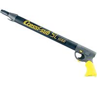 Cressi SL/Star Senza Riduttore di Potenza, Fucile Oleopneumatico per Pesca Sub Unisex Adulto, Nero/Rosso, 40 cm