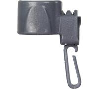 Cressi Keeper, Anello Ferma Tubo per Snorkel Unisex Adulto, Silver/Alpha UD-Beta, Taglia Unica