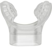 Cressi Snorkel Mouthpiece Clear Itaca Ultra Dry/Corfu - Boccaglio Parte Ricambio Originale per Tubi Snorkel, Trasparente, Taglia Unica, Unisex