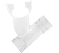 Cressi Snorkel Mouthpiece Clear Top - Boccaglio Parte Ricambio Originale per Tubi Snorkel, Trasparente, Taglia Unica, Unisex