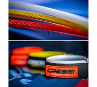 Cressi Spa Moschettone Apnea Silicone Lanyard 100 Cm