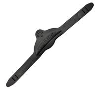 Cressi Reaction/Frog P/Pro Light/Frog/Master, Cinturino Per Pinne Regoalabili Scarpetta Aperta Unisex Adulto, Nero, Taglia unica