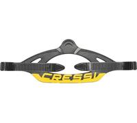 CRESSI Strap for Professional Scuba Mask Series C Black/Gold - Cinturino Unisex per Maschere Sub Compatibile con Atom, Naxos, Penta+, Prisma, Quantum, Zeus, Nero/Oro, Taglia Unica