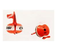 Cressi Easy Buoy, Segnalatore Unisex, Rosso Fluo/Bianco