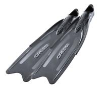 Cressi Gara Pinne Lunghe per Apnea/Immersioni Alte Prestazioni, Argento (Professional LD Argento), 40/41