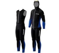 Cressi Sub Medas Muta in Neoprene 5mm con cerniera e cappuccio Wetsuit