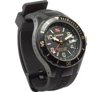 Cressi Traveller Dual Time Gold Watch Nero