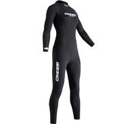 Cressi Summer Lady 2.5mm - Muta Monpezzo Senza Cappuccio per Immersioni e Snorkeling, Neoprene 2.5mm, Donna, Nero, M