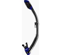 CRESSI Supernova Dry Snorkel con Valvola e Splash Guard per Snorkeling e Apnea, Boccaglio in Silicone con Valvola di Scarico e Aggancio Rapido