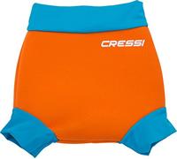 Cressi Swim, Pannolino Riutilizzabile per Neonati Unisex Bambini, Arancio/Azzurro, XXL-24+ Mesi