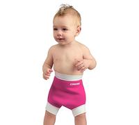 Cressi Swim, Pannolino Riutilizzabile per Neonati Unisex Bambini, Rosa/Bianco, S-0/4 Mesi