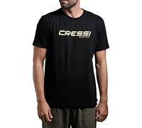 Cressi T-Shirt Uomo Nero/Giallo 2XL