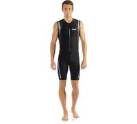 Cressi Termico Man Wetsuit 2 mm, Muta Shorty in Neoprene High Stretch Uomo, Nero/Blu, S/2