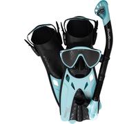 CRESSI Tino Adventure Set - Set Pinne Tonga, Maschera Tino E Snorkel Scilla, per