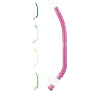 Cressi Top Snorkel, Tubo respiratore di ridotte Dimensioni per Donne/Ragazzi , Rosa